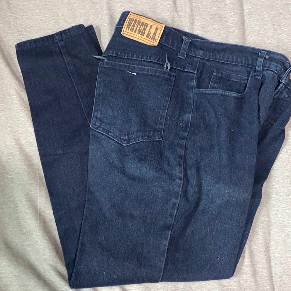 Vintage watch LA jeans